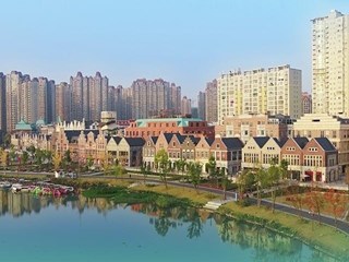 长图丨十年嬗变穿紫河 临水而居新画卷