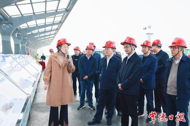 曹志强调研常德火车站北站房建设时强调：紧盯目标任务 合力攻坚克难 确保2024年春运前开通运营