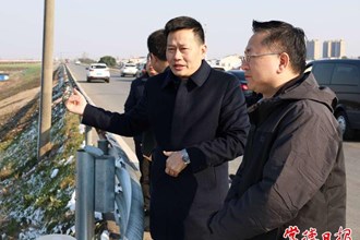市领导赴汉寿县督导低温雨雪冰冻灾害防治及安全生产工作时要求：加密地质灾害隐患点和风险区的巡查监测频次