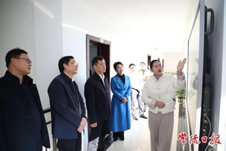 市领导到各民主党派常德市委会、市侨联、市工商联走访调研时强调：加强联络沟通 画好助力新常德建设的最大“同心圆”