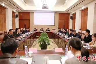 省财政厅、省税务局调研组一行来常调研