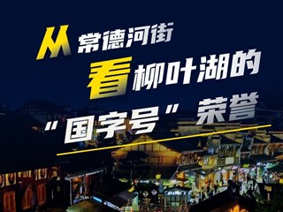 长图｜从常德河街看柳叶湖的“国字号”荣誉