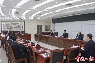 罗毅君前往市人大常委会、市政府、市政协、常德军分区机关走访调研