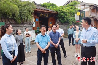 市人大常委会开展常德河街文旅工作督导调研
