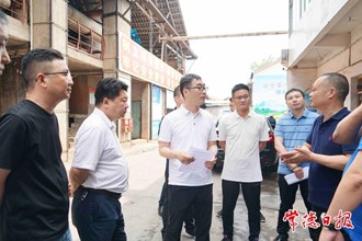 市领导督导中央生态环保督察交办信访件办理工作