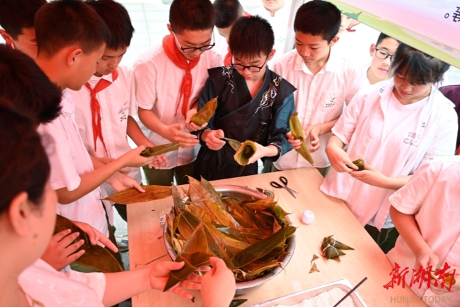 【端午节】常德：传统文化进校园 多彩非遗迎端午
