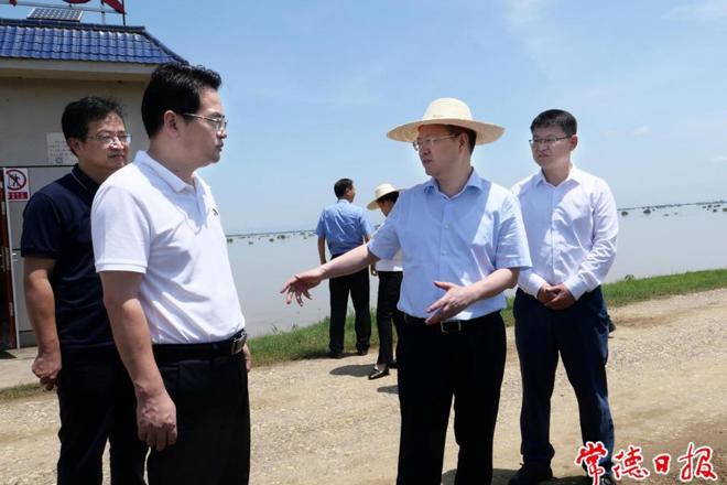 周振宇赴汉寿县督导检查防汛抗灾工作