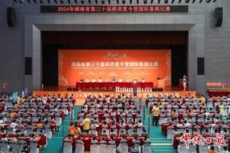 以棋会友 湖南889名棋手相聚常德共下“一盘棋”