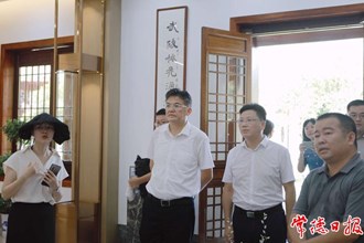 罗毅君在桃花源旅游管理区调研文旅发展工作