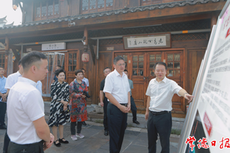 罗毅君带队调研常德河街建设提质工作