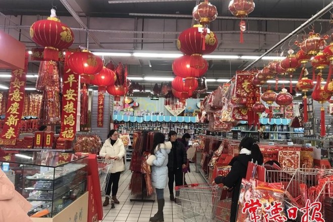 【组图】新年“红” 年味浓