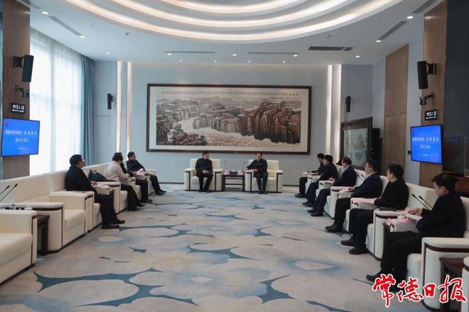 罗毅君带队在西安开展招商考察活动