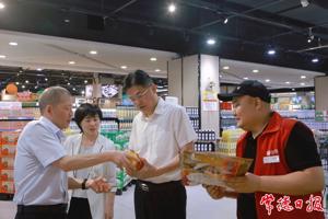 罗毅君督导检查安全生产工作