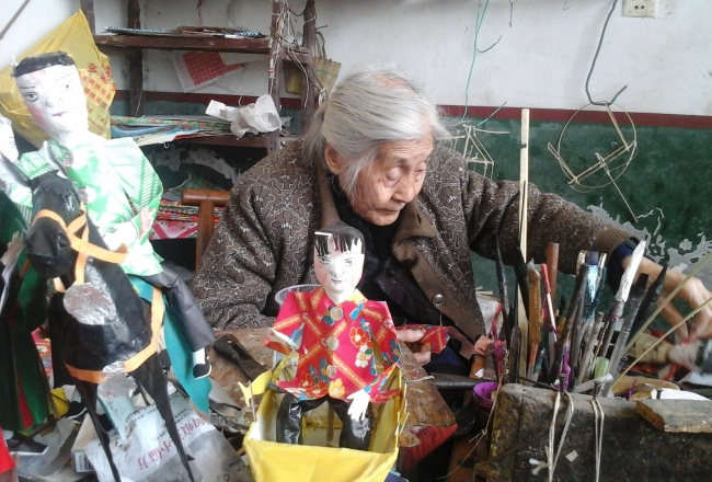 市级：临澧民间纸扎