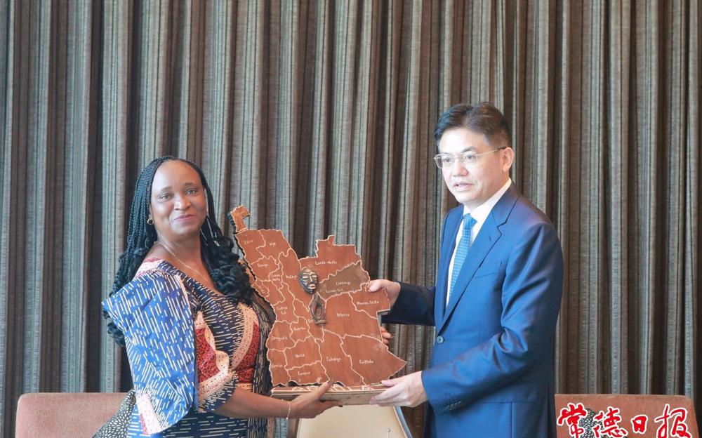 国际“朋友圈”伙伴+1！常德市与安哥拉卡森戈市缔结友好城市