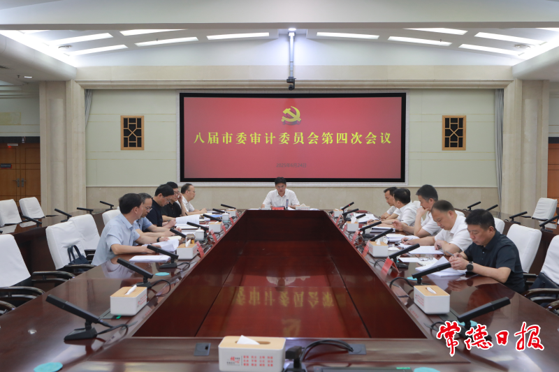 罗毅君主持召开八届市委审计委员会第四次会议