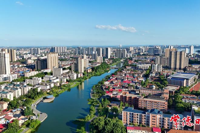 【组图】碧空下航拍常德尽是美景