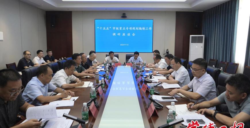 周振宇在“十五五”市级重点专项规划编制工作座谈会上强调：集思广益推进规划编制 共绘常德发展蓝图