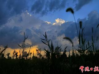 【摄影报道】阵雨来临前常德的绝美云层