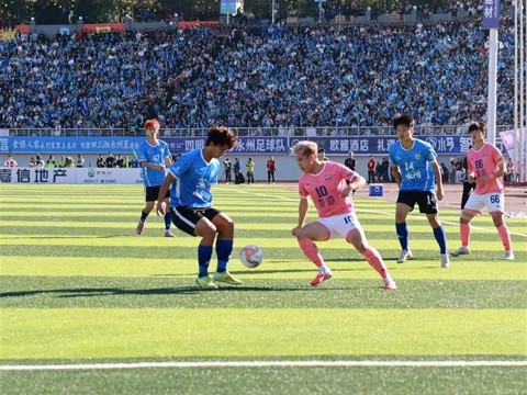 “湘超”第12轮焦点战落幕  常德队2∶1战胜永州队