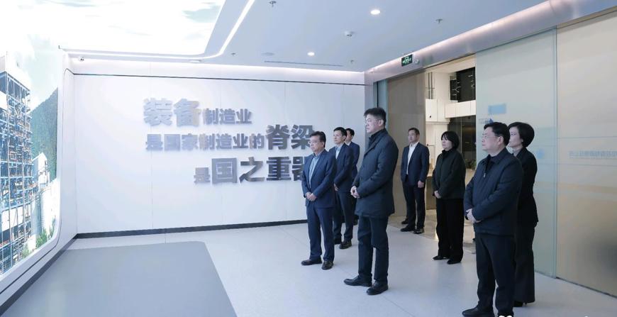 罗毅君带队拜访北京京城机电控股有限责任公司