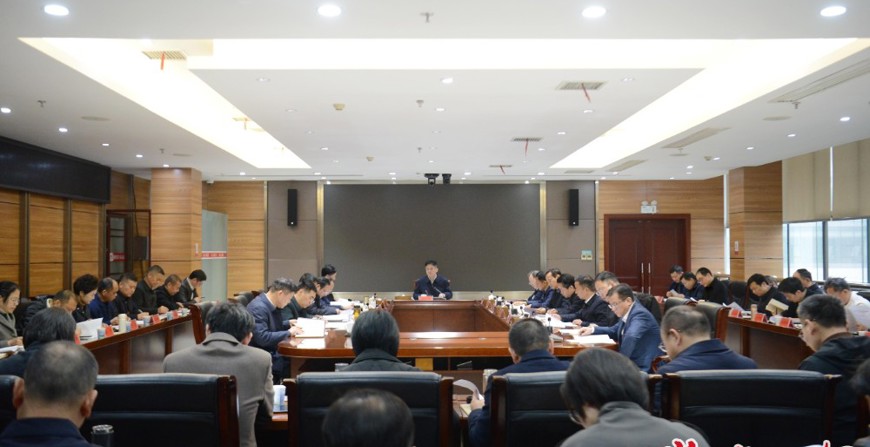 罗毅君主持召开常德市委党的建设工作领导小组（扩大）会议