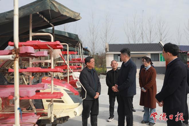 罗毅君在澧县调研春耕备耕、集中整治、文旅发展、人大代表履职等工作