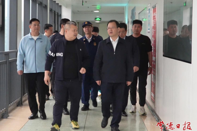 周振宇督导检查安全生产工作