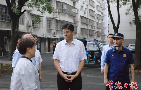罗毅君以明察暗访方式赴汉寿县检查安全生产工作