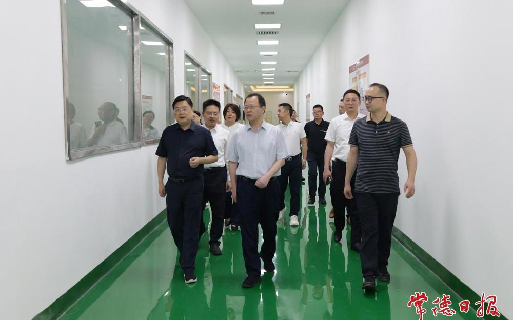 周振宇调研新材料新能源产业发展