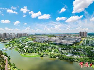 【组图】晴日焕新常德城 云天湖景入画来