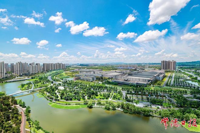 【组图】晴日焕新常德城 云天湖景入画来