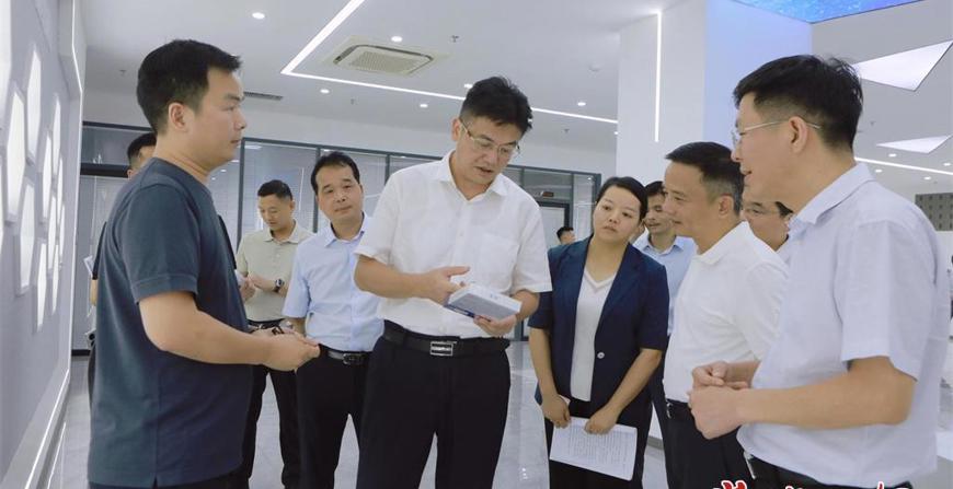 罗毅君在常德高新区调研