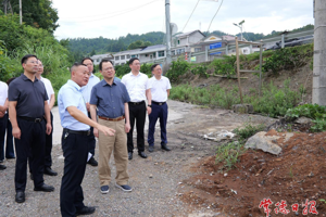 周振宇赴石门县督导灾后重建工作