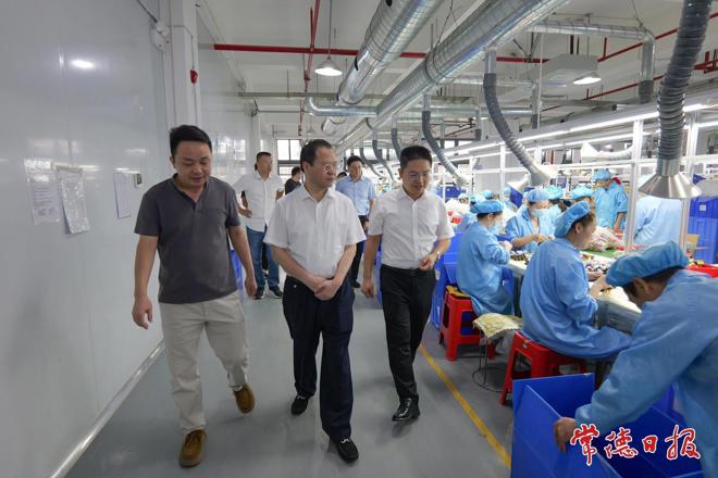 周振宇走访调研常德经开区部分企业