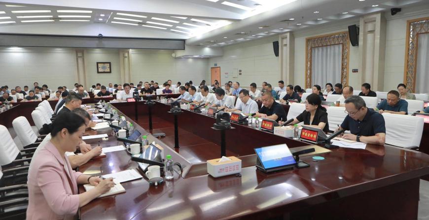 常德市树立和践行正确政绩观学习教育“抓党建促发展”专题调度会议召开