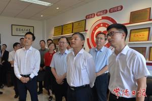 九三学社中央副主席黄润秋赴常德开展联系市级组织（基层组织）工作