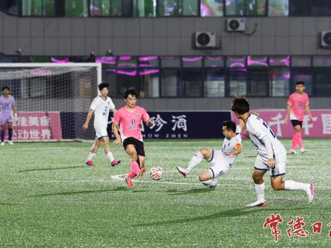 上半场战罢 “湘超”常德队主场1:0领先湘西队