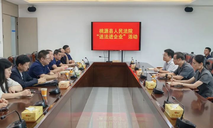 【桃法“企业服务年”】普法赋能企业发展 筑牢经营法律安全防线