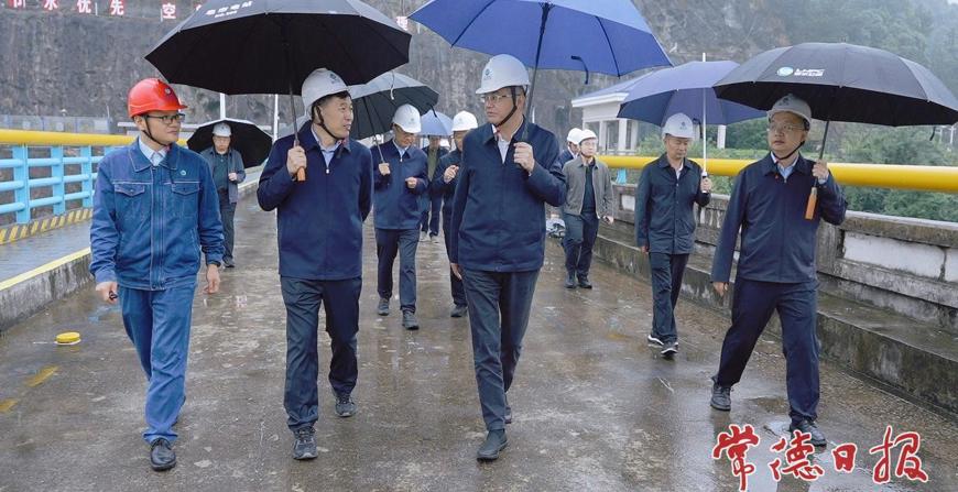 罗毅君在石门县、澧县调研