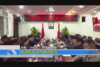 市领导走访市政协委员