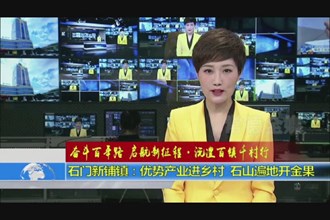 石门新铺镇：优势产业进乡村 石山遍地开金果
