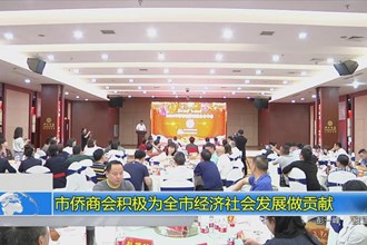 常德市侨商会积极为全市经济社会发展做贡献