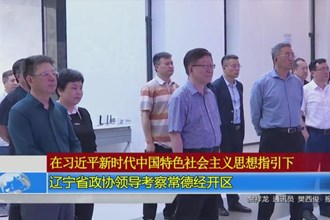 辽宁省政协领导考察常德经开区
