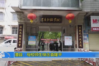 澧县：母校师生悼念袁隆平