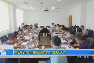 推动全市金融增强实力激发活力