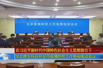 全市疫情防控工作电视电话会议