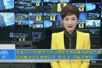全省2021年城市污水治理提质增效暨海绵城市建设现场推进会