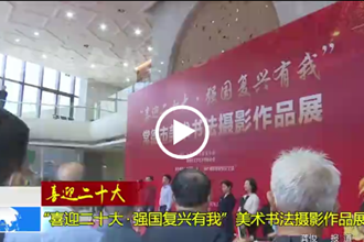 “喜迎二十大•强国复兴有我”美术书法摄影作品展开展