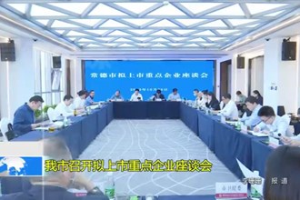 常德市召开拟上市重点企业座谈会